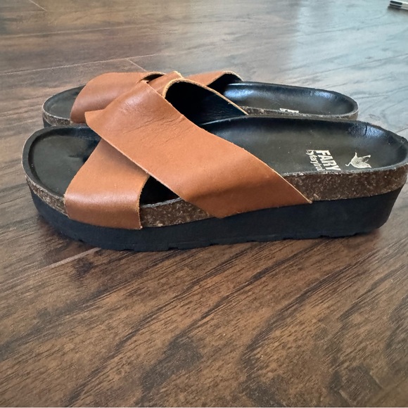 Faryl Robin Size 6 Brown Clara Slides/Sandals - Picture 5 of 8
